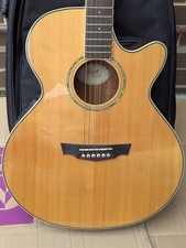Cort SFX 6R Electro-acoustic Guitar - Natural + Gig Bag - Excellent Condition