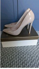 Cool Unisex Nude Faux Patent