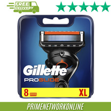 Gillette Proglide XL Blades 8 Pack Cartridges 100% BRAND NEW ORIGINAL ⭐⭐⭐⭐⭐
