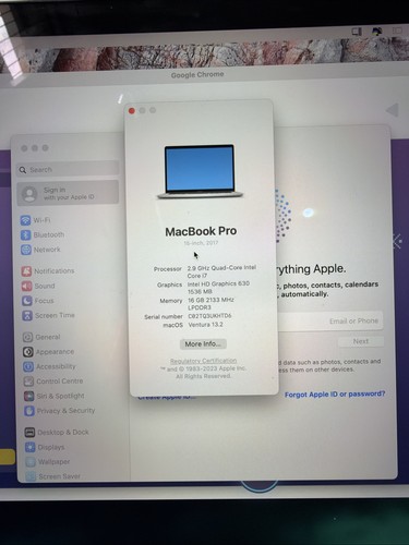 Macbook pro inch 2017 - pro, 15