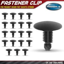 20x 10mm Fir Tree Trim Panel Clips for Peugeot Boxer Fiat Ducato Citroen Relay