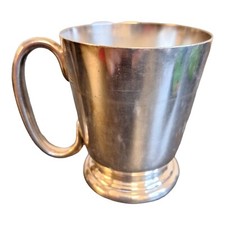 Half Pint Tankard Mappin Webb Princes Plate With Handle. W16518 Mappin & Webb's.