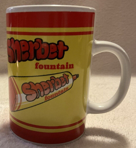 Sherbet fountain mug rare - sherbet,