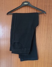 M & S WOMAN Ladies Girls Black Cotton Blend Jeans Size 12 in Good Condition