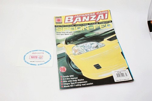 Japanese cars banzai april - japanese, april/may