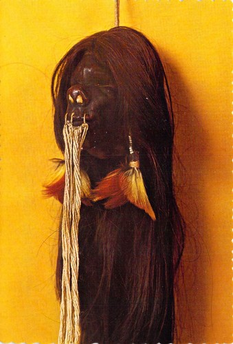 1973 shrunken head jivaro - 1973,