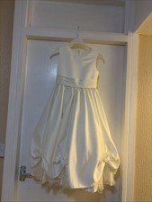 Ivory Bridesmaids Satin Dress