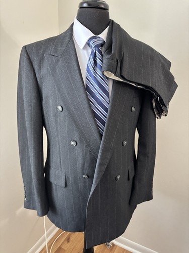Suit mens 40s - mens, gray