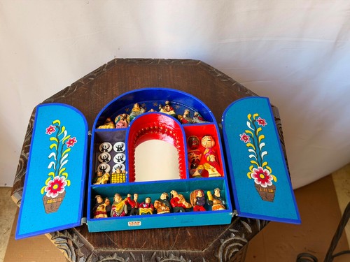 Vintage peruvian retablo - vintage,
