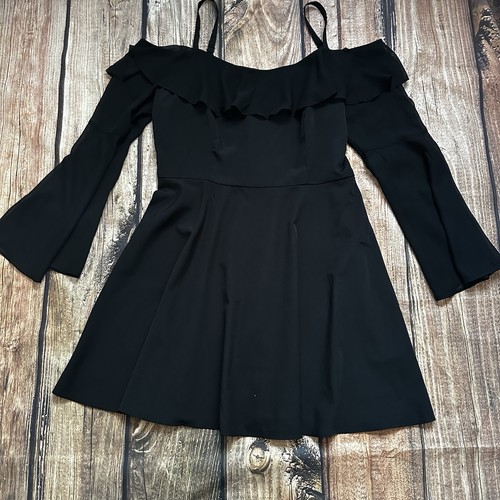 Hell bunny black chiffon cold - bunny,