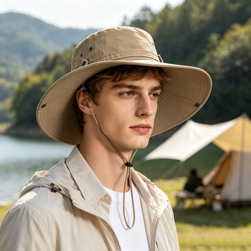 Outback cowboy hat chin strap - cowboy,