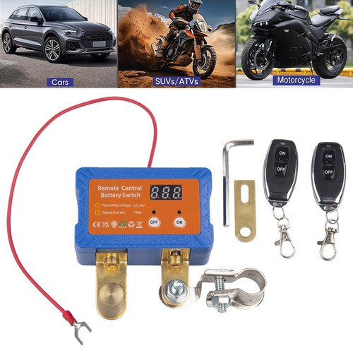 Remote battery disconnect - battery,