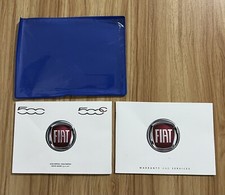 FIAT 500 AND 500 C 2020-2024 OWNERS MANUAL HANDBOOK/SERVICE BOOK