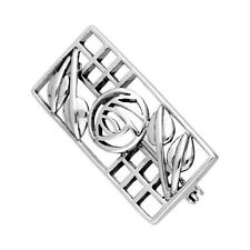 Sterling Silver Rectangular