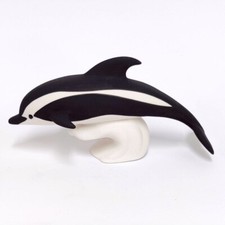 Highbank Porcelain - Hourglass Dophin (12 cm wide)