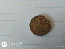 1943 King George vi threepenny