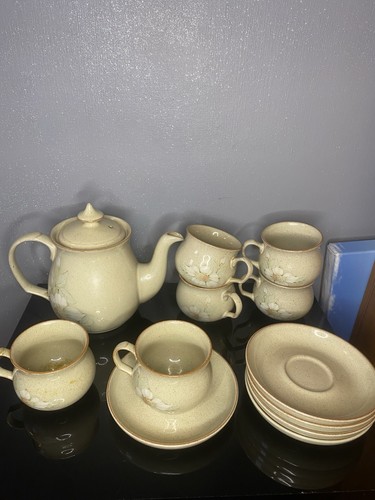 Denby daybreak tea set - set, 12