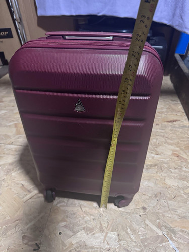 Aerolite burgundy abs - abs, hard