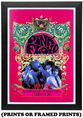 Pink floyd concert poster 1967 - floyd,
