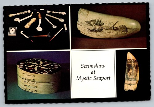 Scrimshaw mystic seaport - scrimshaw,