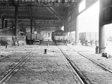 Old Train Photo Wagons At