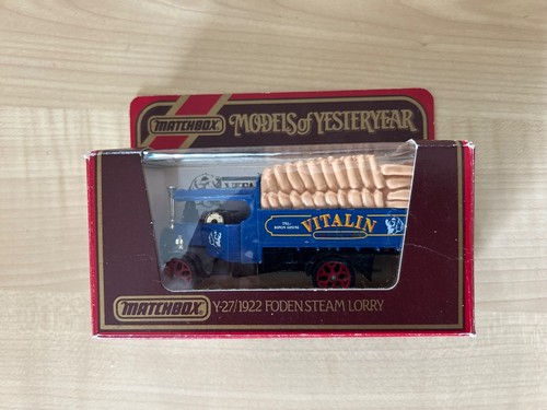 Matchbox yesteryear y27 - matchbox, foden
