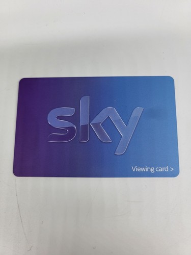 Sky viewing card blue - blue, purple