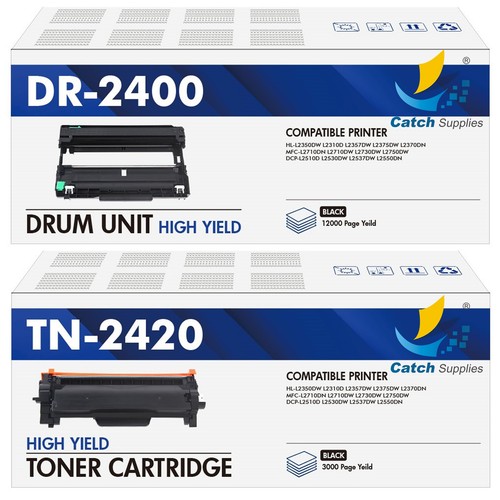 Toner tn2420 dr2400 drum fits - dr2400,