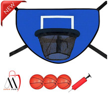 Trampoline Basketball Hoop