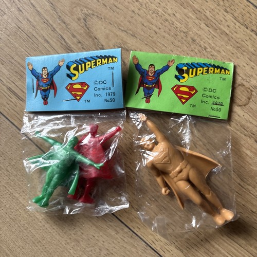Vintage superman 1979 rubber - superman,