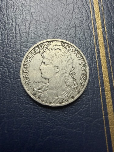 French 1904 centimes coin - 1904,