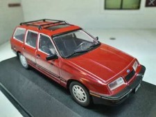 1:43 Ford Sierra Ghia 1.6 2.0 Mk1 Red 1988 Estate Scale Model Diecast Car