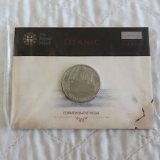 TITANIC REMEMBERED ROYAL MINT COMMEMORATIVE MEDAL - still mint sealed
