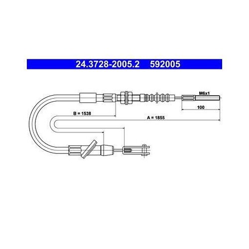 Ate 3728 2005 clutch - ate, 24.3728-2005.2