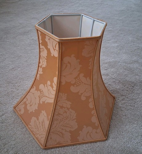 Hard fabric covered - fabric, lampshade