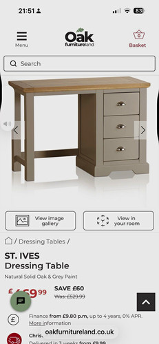 Oak furnitureland ives - st.,