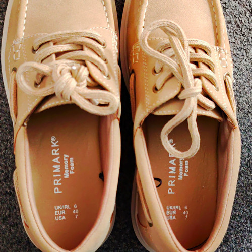 Primark men beige boat - men’s,