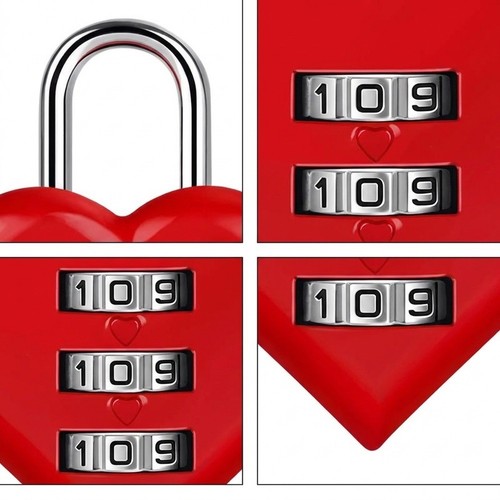 Zinc alloy digit heart - zinc,