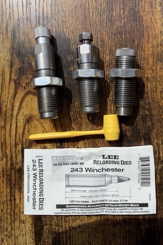 Lee deluxe piece reloading - 3-piece,
