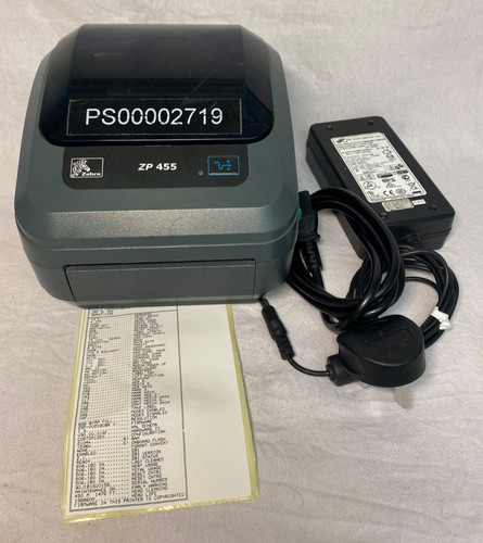 Zebra zp455 thermal - zebra,