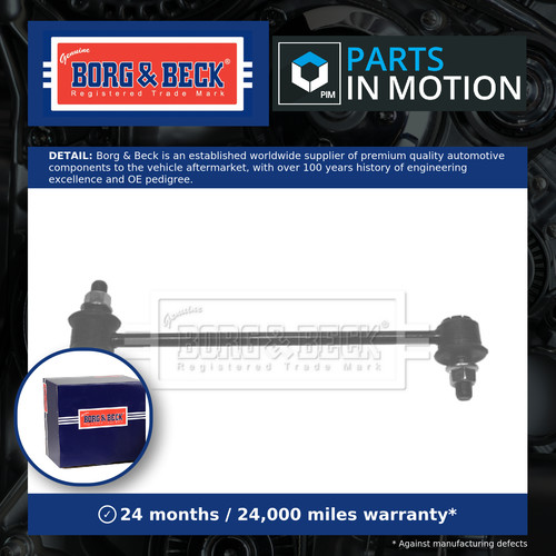 Anti roll bar link - bar, front