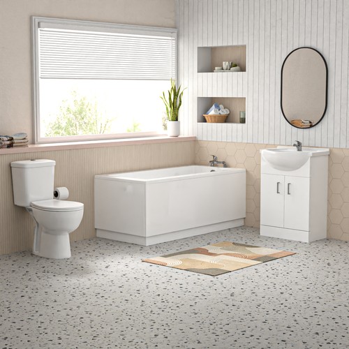 Nes home bath - suite, 1500mm