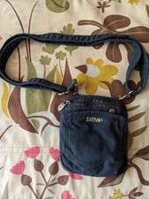 Sativa Navy Blue Small Hemp Cross Body Bag
