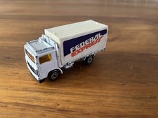 Matchbox Federal Express  Fed Ex Volvo Container Truck 1/64 White Toy Model