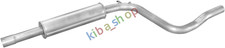 EXHAUST SYSTEM MIDDLE SILENCER