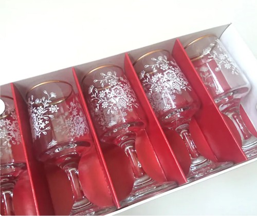 Vintage sherry glasses dema - sherry, by