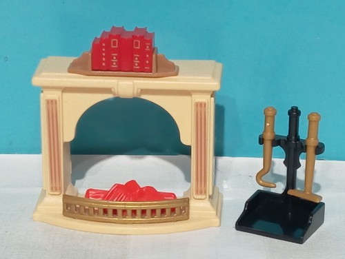 Playmobil lot fireplace - playmobil,