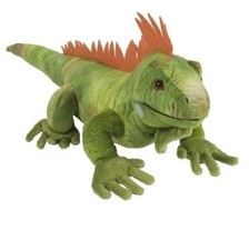IGUANA SOFT TEDDY BEAR TOY WILD REPUBLIC CUDDLEKINS PLUSH CUDDLY 58cm LIZARD KID
