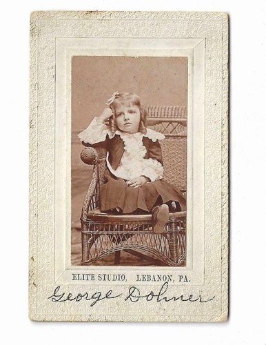 Old cdv photo - photo, george