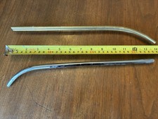 Jaguar XK120 DHC Rear Hood Lead Filled Brass Pinbead Chrome Finisher.